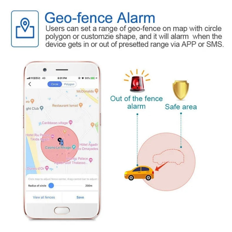 Lte Tracker Gps 4g Gps Tracking Device CA003 Car Gps Tracker 4g Vehicle Locator for Car Truck