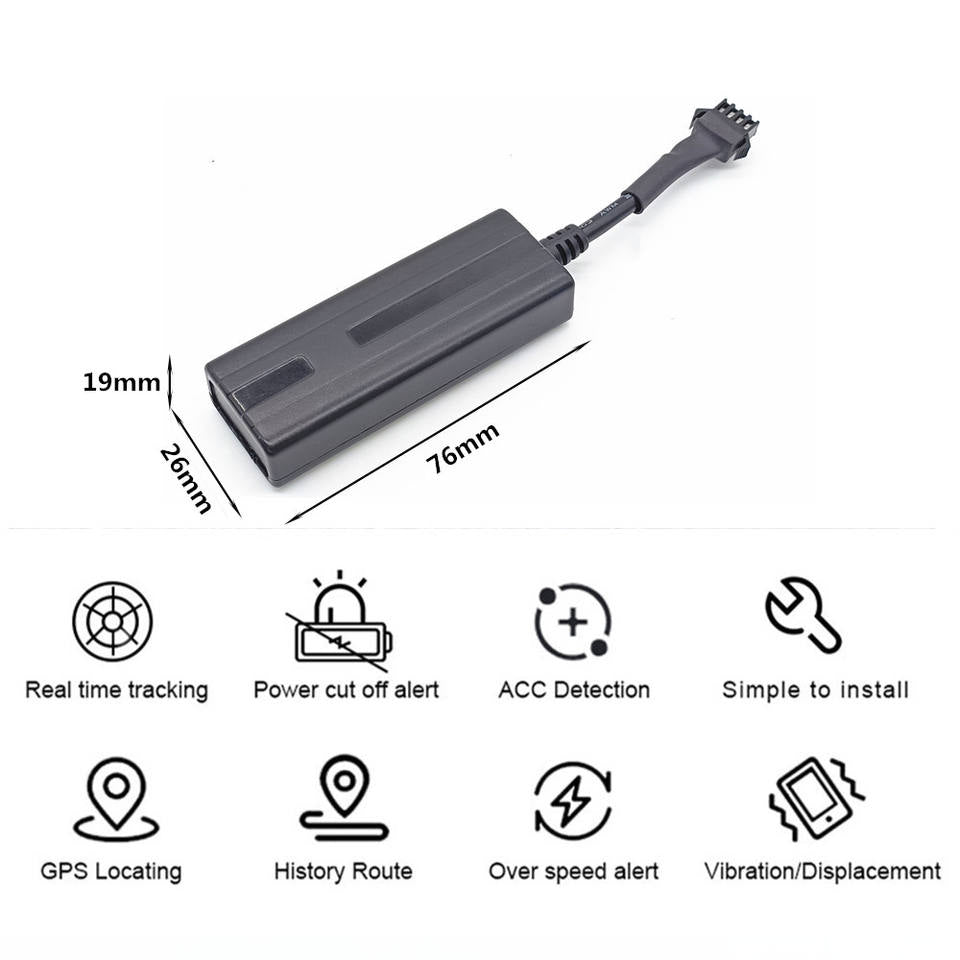 TK003 Car GPS tracker With Relay to Cut off the Engine Vehicle Tracking Device for Car Bike Motorcycle Real-Time Tracking