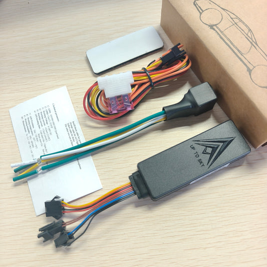 2G TK004 Car GPS Tracker Wired Locator With Microphone Monitor Cut Engine SOS Alarm Free APP Vehicle Tracking Device