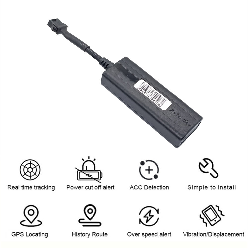 TK003 2G Mini GPS Tracker, Waterproof Anti-Theft Vehicle GPS Locator for Car Motorcycle Fleet Management